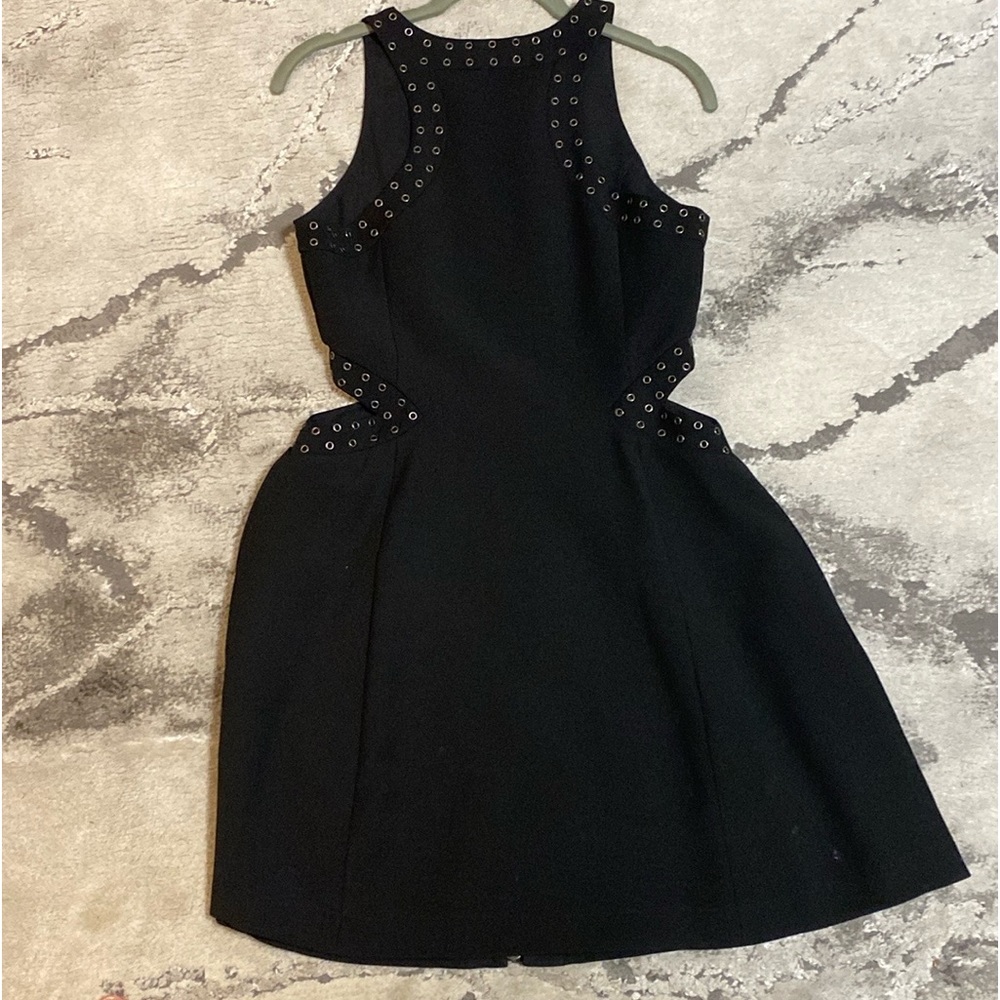 Bcbgmaxazria black jenn fit flare dress - Picture 4 of 5